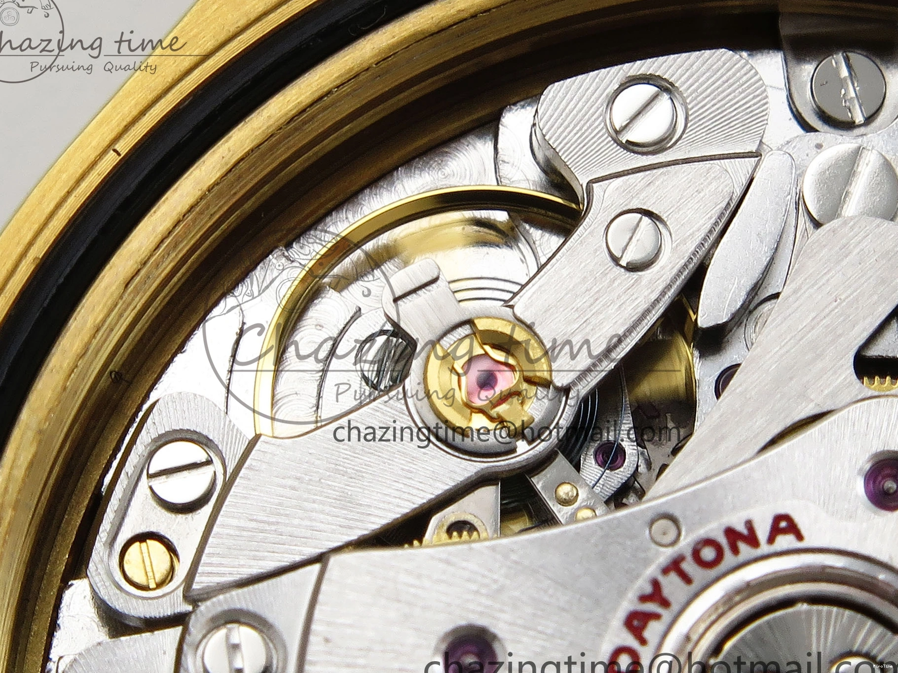 MiroTime 0323 Daytona 116508 QF 1:1 Best Edition Black Diamonds Dial on YG Bracelet SH4130 V3 (Gain Weight) Popular 1719